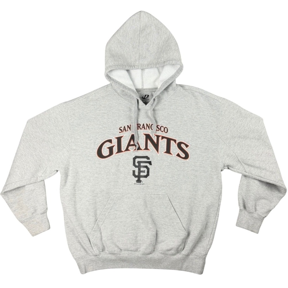 Dynasty San Francisco Giants Men's L Gray MLB Hoodie Pullover Sweatshirt Casual